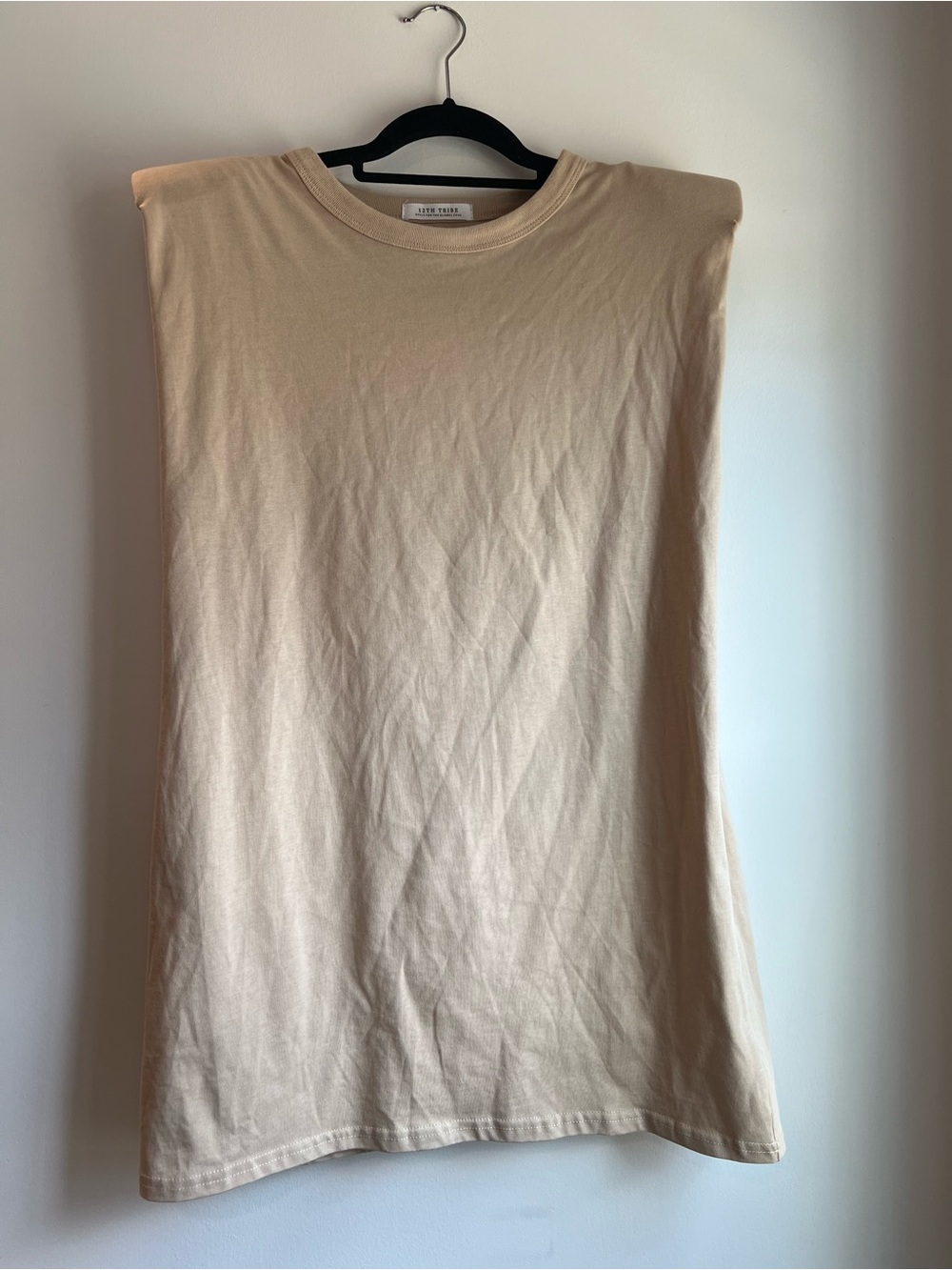 12th tribe tan dress
